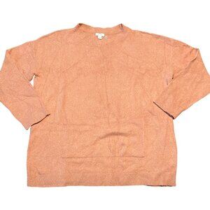 Pure Jill Peach Knit‎ Sweater • Medium • Long Sleeve • Soft Cozy Blend